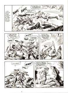 Cedroni, Carlo - | Cedroni, Carlo - 8x Tavole Originali - Il Grande Blek #26 - (1970/1974) | Catawiki