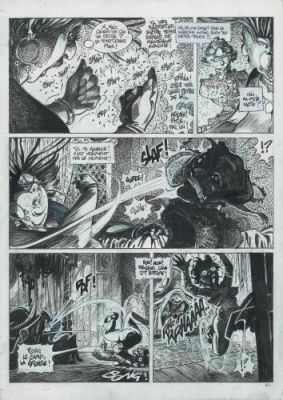 Régis Loisel | La Dernière Maison Juste Avant la Forêt, planche 61 | Galerie 9ème Art