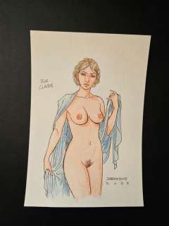 Sarchione Antonio | Antonio Sarchione - Dessin original - Érotique - Exemplaire unique - (2023) | Catawiki