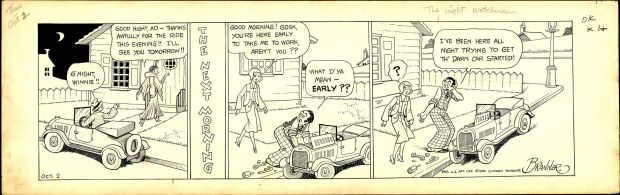 Branner-Winnie Winkle- Original Daily Strip Art (1930) | Russ Cochran