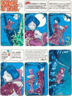 Vaughn Bodé Cavalier Magazine September 1971 Deadbone Erotica Complete 1-Page Story Original Art -