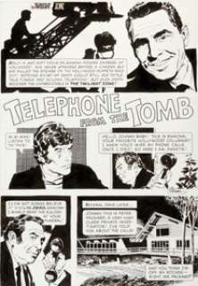 Al Williamson The Twilight Zone #51 Partial Story Original Art Group of 3 (Gold Key, 1973). Rod Serling‘s -