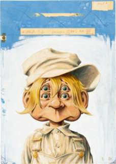 John Severin Cracked #24 Cover Original Art (Major Publications, 1962). John Severin was not the first to - | Heritage