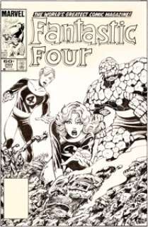 John Byrne Fantastic Four #260 Cover  Original Art (Marvel, 1983).... | Heritage