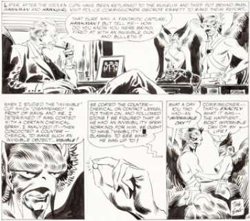 Joe Kubert The Brave and the Bold #44 Story Page 12 Hawkman and Hawkgirl Original Art (DC, 1962). The Hawks, - | Heritage