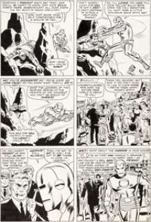 Don Heck and Wally Wood Tales of Suspense #71 Story Page 8 Iron Man Original Art (Marvel, 1965). A perfect example - | Heritage