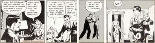 Milton Caniff Terry and the Pirates Daily Comic Strip Original Art dated 7-24-41 (News Syndicate Co., 1941).... | Heritage