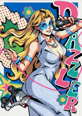 Ben Qwek - Dazzler A3 Original Art