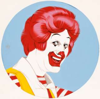 Ronald McDonald Painting Original Art (McDonald’s/Setmakers, 1976).... | Heritage