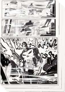  - Tom Grindberg Punisher: The Ghost of Innocents #1 Complete 48-Page Story Original Art Group (Marvel, 1993).... (Total: 48 Original Art)