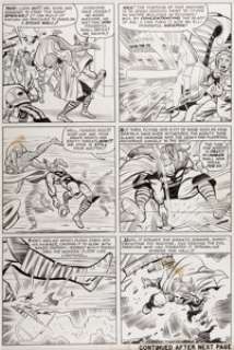 Jack Kirby and Chic Stone Journey into Mystery #106 Page 10 Original Art (Marvel, 1964).... | Heritage