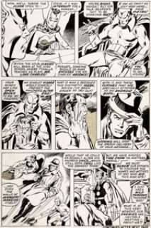  - John Buscema and Tom Palmer Avengers #79 Story Page 3 The Vision Original Art (Marvel, 1970)....