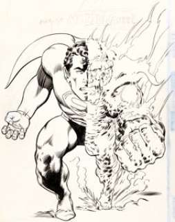 Neal Adams and Murphy Anderson Superman #263 Cover Original Art (DC, 1973).... | Heritage