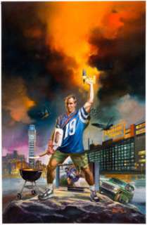  - Boris Vallejo and Julie Bell - The Guy‘s Guide to Baltimore Cover Original Art (2004)....