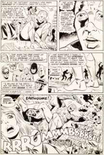 Ric Estrada, Wally Wood, and A. L. Sirois All-Star Comics #58 Story Page 5 Star-Spangled Kid Original Art (DC, 197...