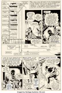 Bob Powell and Wally Wood Daredevil #10 Story Page 10 Original Art (Marvel, 1965).... | Heritage