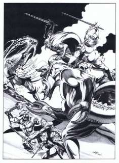 David Michael Beck | Mangog Vs. Asgard’s Warriors | Catskill Comics