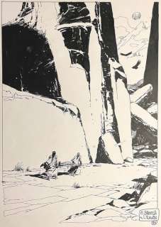 Breccia, Enrique | Breccia, Enrique - Original page - Viracocha - (1992) | Catawiki