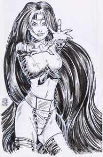 Will Meugniot DNAgents Industrial Strength Edition Back Cover Rainbow Original Art (Image, 2...