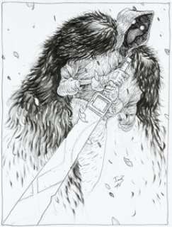 Ian Bertram - Illustration Originale (2016). Ian Bertram Illustration Original Art (2016).