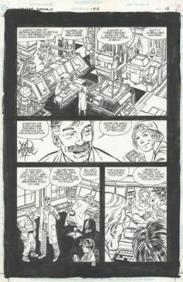 John Byrne | Wonder Woman, issue #106, page 15 | Galerie 9ème Art