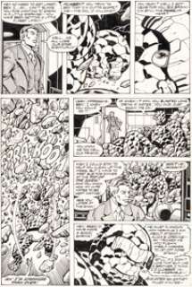 George Pérez and Gene Day - Marvel Two-In-One #60 Story Page 2 Original Art (Marvel, 1980)....