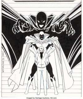 Todd McFarlane and Tony DeZuniga - Infinity, Inc. #33 Cover Original Art (DC, 1986)....