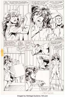 Byrne, John - John Byrne and Kim DeMulder Marvel Graphic Novel #18 The Sensational She-Hulk Story Page 32 Original A...