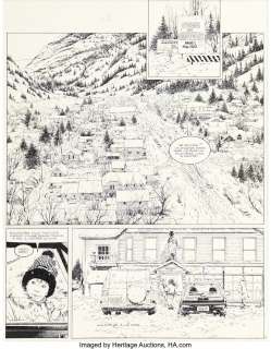 Vance, Willliam | Willliam Vance (William Van Cutsen) XIII, The Jason Fly Case #6 Story Page 1 Original Art (Dargaud, 1990).... | Heritage