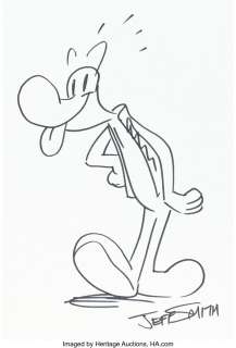 Jeff Smith Bone Illustration Original Art (undated). ...