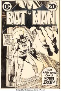 Cockrum, Dave | Dave Cockrum and Neal Adams Batman #246 Cover Original Art (DC, 1972).... | Heritage