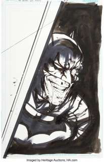 Jock - Jock The Batman Who Laughs #7 Cover Original Art (DC, 2019). ...