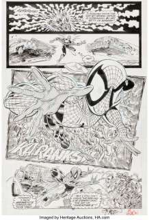 Larsen, Erik - Erik Larsen and Al Gordon The Amazing Spider-Man #327 Story Page 16 Original Art (Marvel, 1989)....