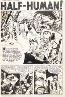 Marvel Artist | Bob Forgione Journey into Unknown Worlds #33 Complete 5-Page Story Original Art (Marvel, 1955).... (Total: 5 Original Art) | Heritage