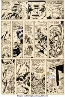 Cockrum, Dave | Dave Cockrum Giant-Size X-Men #1 Story Page 23 Original Art (Marvel, 1975).... | Heritage