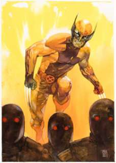 Maleev, Alex - Alex Maleev Wolverine #18 Variant Cover Original Art (Marvel, 2021)....