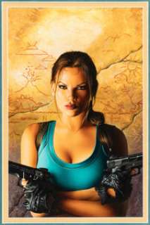 Jusko, Joe - Joe Jusko Tomb Raider: The Series #0 Variant Cover Original Art (Image, 2001)....