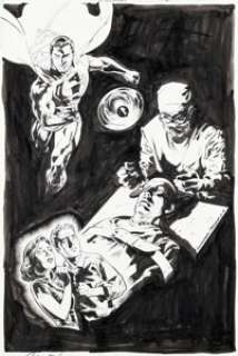 Immonen, Stuart - Stuart Immonen and José Marzan, Jr. Superman: They Saved Luthor‘s Brain! Cover Original Art (DC, 2000)....