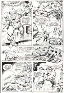 Buscema, Sal | Sal Buscema and Ernie Chan The Incredible Hulk #216 Story Page 11 Original Art (Marvel, 1977).... | Heritage