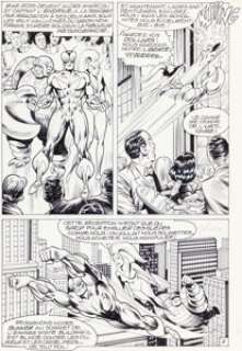 Mitton, Jean-Yves - Jean-Yves Mitton Mustang #66 Story Page 7 Original Art (Lug, 1981). ... (Total: 2 Original Art)