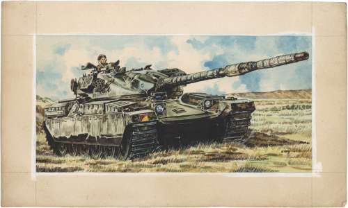 Motozawa Masaaki’s Hand-Drawn Color Illustration "Chief Ten" | Mandarake (Big Web)