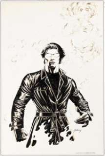 Paul Gulacy - Shang-Chi: Master of Kung Fu #1 Cover Original Art (Marvel, 2002)....