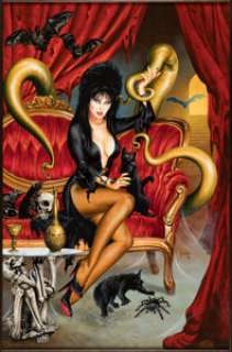 Joe Jusko - Elvira Mistress of the Dark #8 Cover Original Art (Dynamite, 2018)....