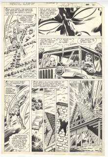 Herb Trimpe - Power Man, Iron Fist And Machine Man! | Marvel Team Up Annual #3 pg 25 Original Comic Art | Neat Stuff Vault