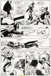 Irv Novick and Vince Colletta - The Batman Family #9 Story Page 15 Batgirl Original Art (DC, 1977).