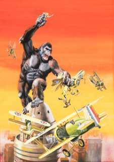 George Wilson King Kong #nn Cover Painting Original Art (Gold Key, 1968). | Heritage