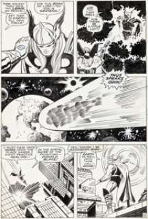 Jack Kirby and Vince Colletta Thor #167 Story Page 12 Original Art (Marvel, 1969). | Heritage