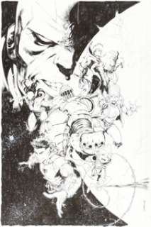 Iban Coello Dark Ages #2 Cover Original Art (Marvel, 2021).