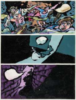 Alberto Breccia El Dorado - El Delirio de Lope de Aguirre Story Page 47 Original Art (Planeta Deagostini, 1992).