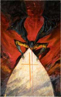 George Pratt Batman: Harvest Breed Paperback Cover Original Art (DC, 2003).